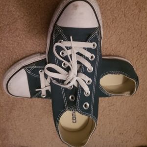 Dark teal converse